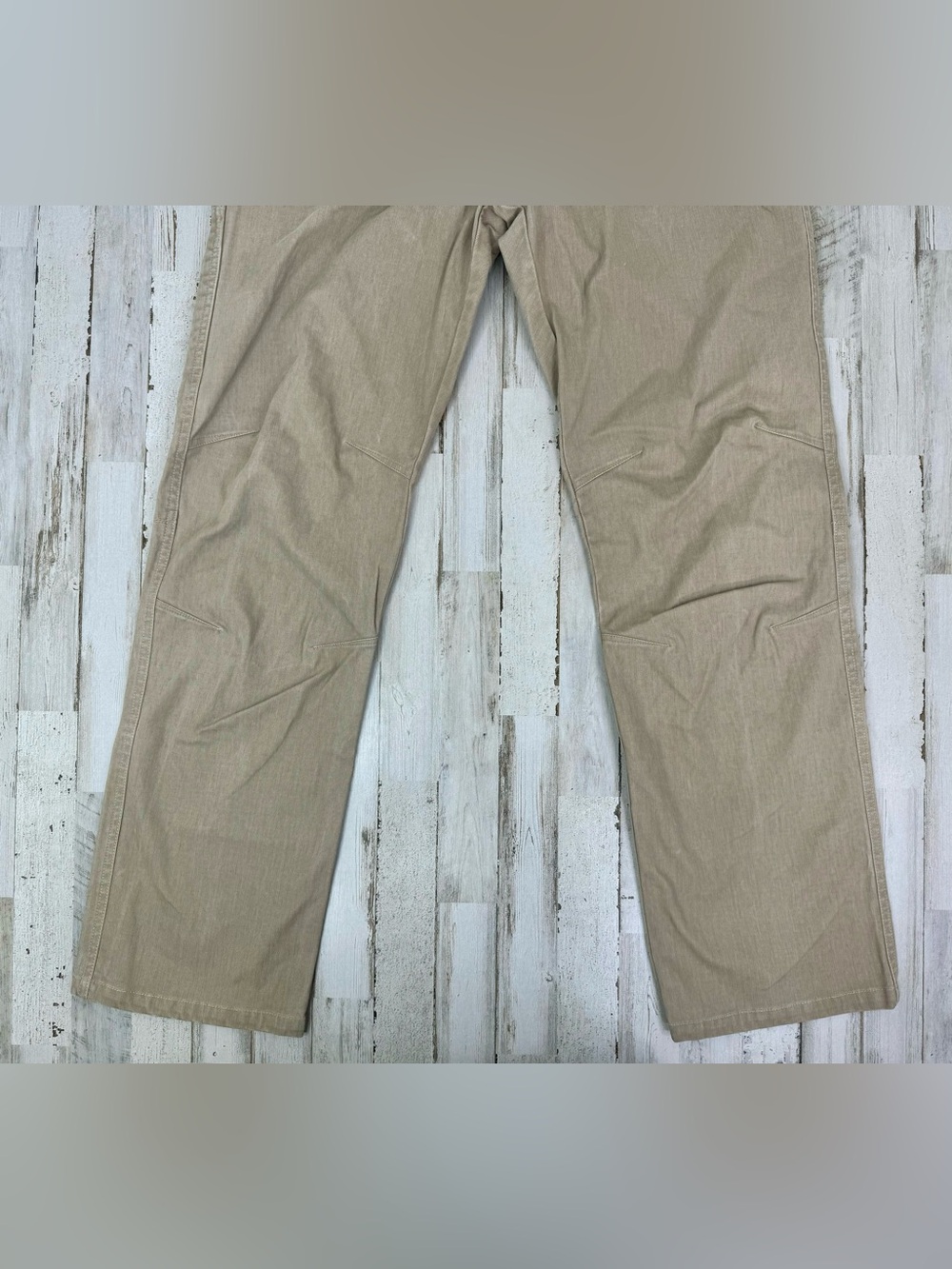 Kuhl Renegade Rock 36x32 Men's Outdoor Hiking Trail Pants, 6 pockets, khaki - Picture 3 of 11